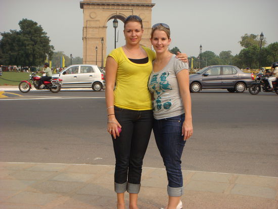 Vor dem India Gate