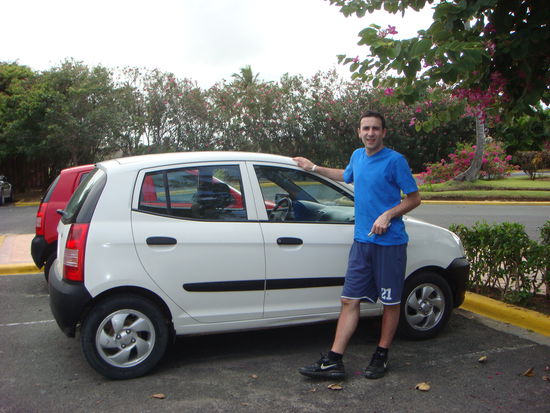 Unser kleines Mietauto