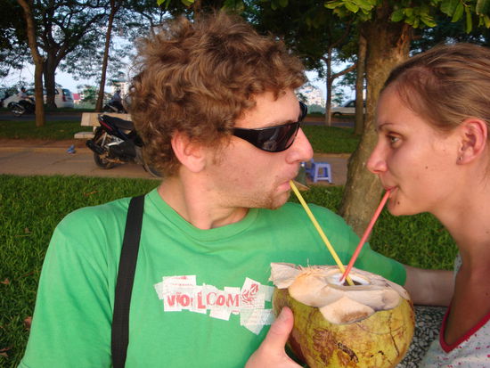 mhh lecker, kokosnussmilch