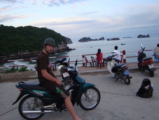 unsere erste motorradfahrt