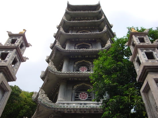 pagode auf den marmorbergen