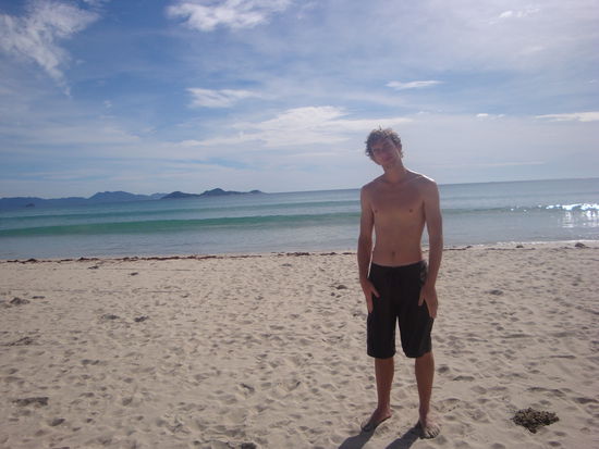 der hauseigene strand