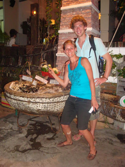 Mit diesem Korb wurden wir angelockt