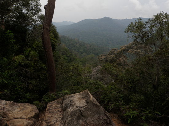 Ausblick vom vermeindlichen Gipfel...
