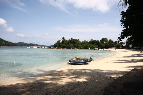 der Ausblick beim Fruestueck...