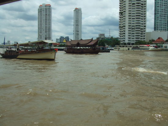 Der saubere Fluss in Bangkok 