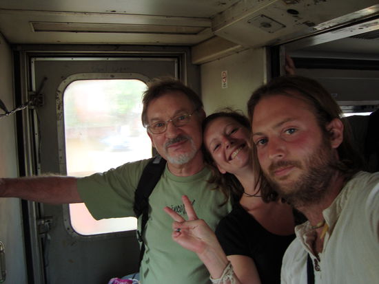 eine Bahnfahrt, die ist lustig....