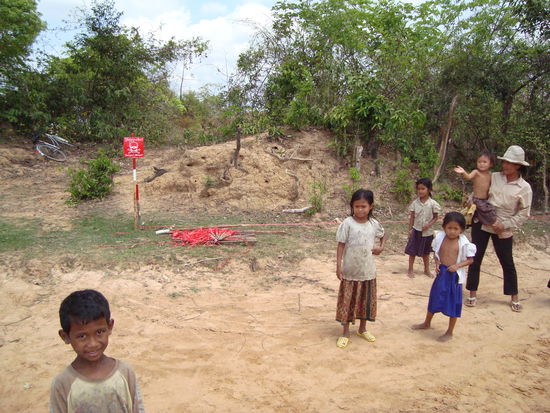 Minengefahr in der naeheren Umgebung