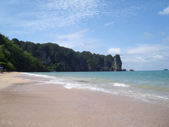 Strand an der Kueste von Krabi