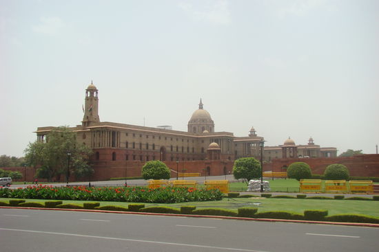 Regierungssitz in Delhi