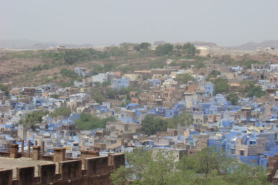 Jodphur, die "blaue Stadt"