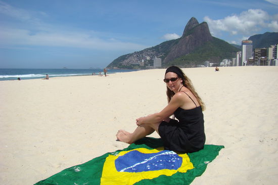 Am Strand von Ipanema