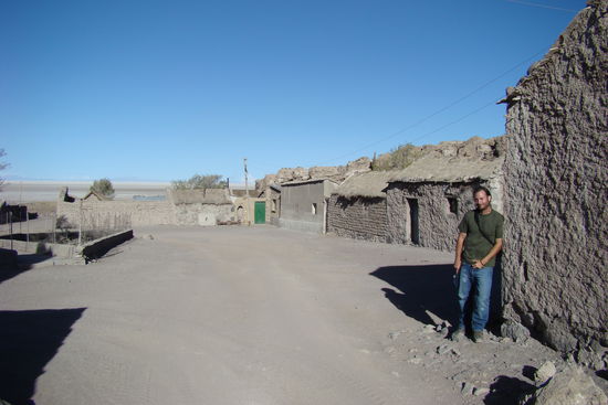 Dorf inmitten der Einoede