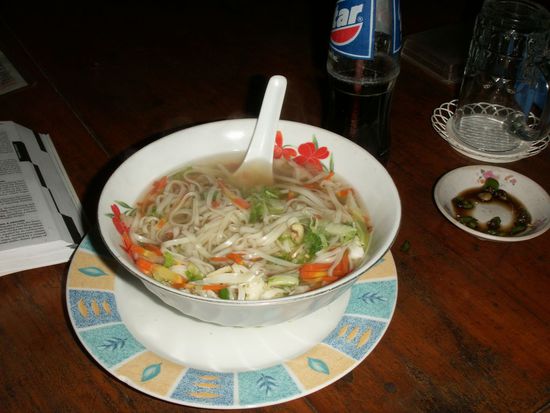 eine feine Gemuesesuppe ist natuerlich nicht zu verachten.