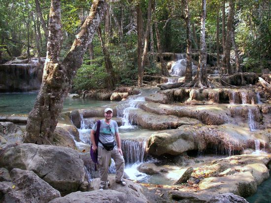 zum Teil muss man inmitten der Terassen seinen optimalen Pfad suchen.