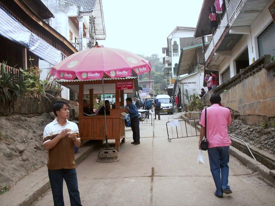 die Laotische Grenze
