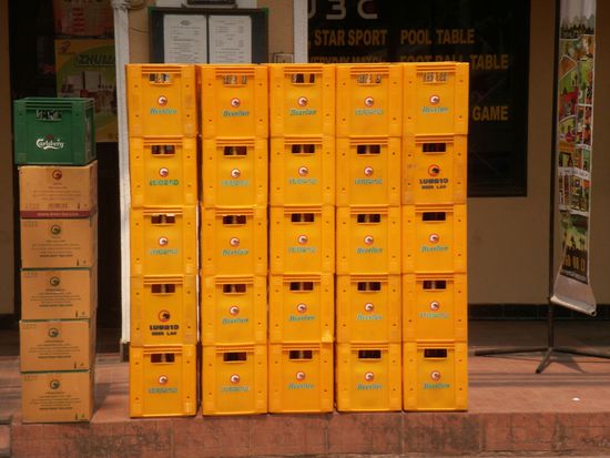 ... einfach nur lecker ... Bier Lao ...