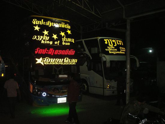 Wir waren leider nicht "king of bus", aber der rechts davon ging auch.