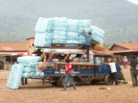 natürlich wird hier jedes Fortbewegungsmittel "ordentlich" ausgenützt