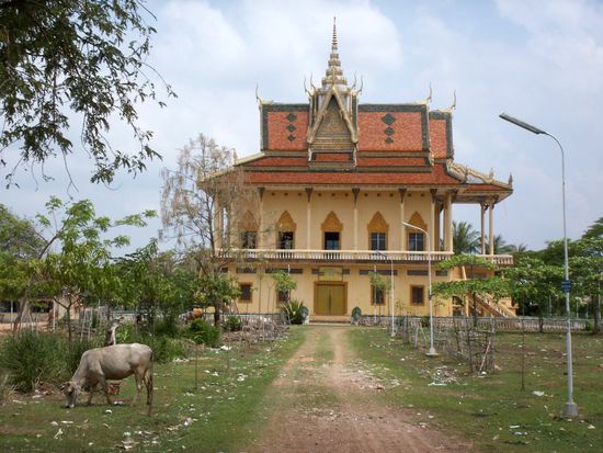 Auf unserer Fahrradtour zu den Delphinen begegnete mir wiedermal ein Wat.