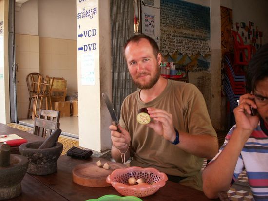 Die Zutaten muessen natuerlich richtig bearbeitet werden.