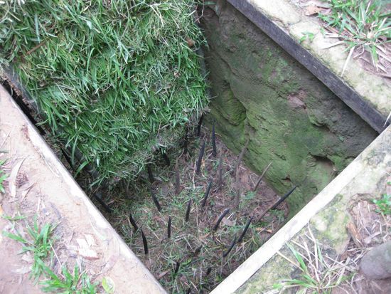 der Vietcong war sehr erfinderisch im Thema "Fallenbau"