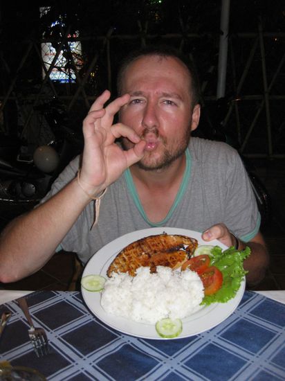 auch der Fisch ist sehr zu empfehlen!