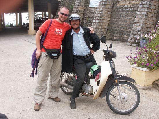 Mein Mopedfahrer und ich, born to be wild ...