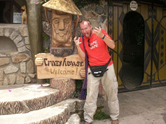 im crazy Haus wird man verrückt ...