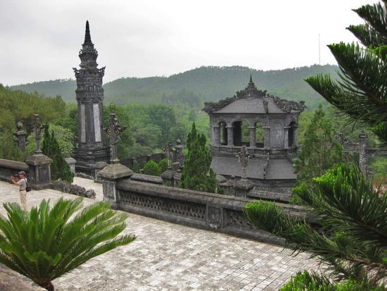 das Mausoleum des Kaisers Khai Dinh (1916-1925)