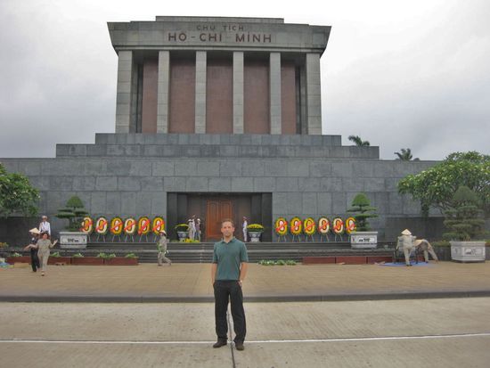 das Mausoleum von Onkel Ho