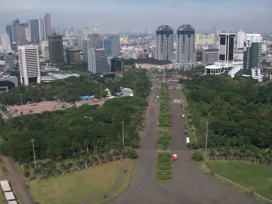 eine große Stadt, eine sehr große Stadt