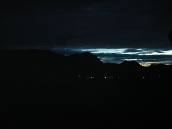 dunkel ist es und kalt ...