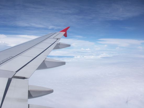 nicht nur über den Wolken wuchs der Bart quasi grenzenlos ...