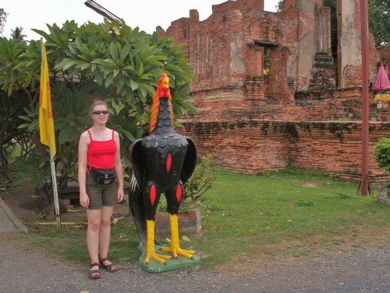 ... und Chicki haben sich unserer illustren Gruppe angeschlossen. Mögen sie gemeinsam noch weitere Tempel erkunden!
