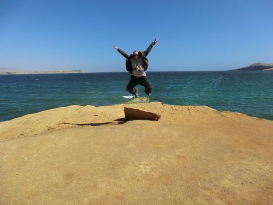 jumping on the right side of life