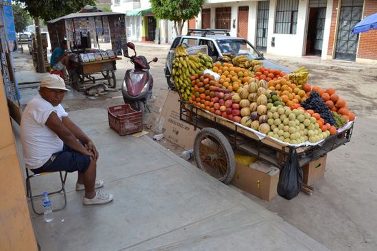 eindrücke beim rundgang durch nasca