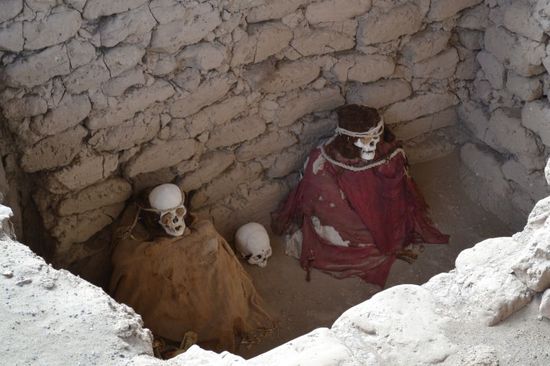 friedhof von Chauchilla aus vorinkazeiten