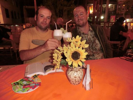 Ein Pisco Sour ist zu jeder Tag- und Nachtzeit das adequate Getränk in diesen Landen ...