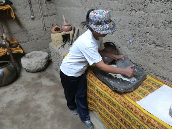 das Museum im Wohnzimmer führt uns in die Kultur und Arbeitsweise der Menschen vor Ort ein.