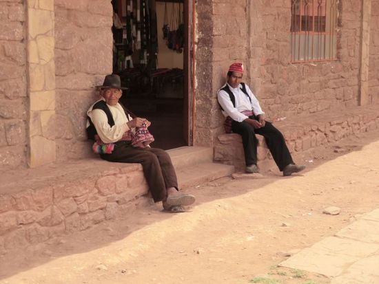 Zwei Leidensgenossen.