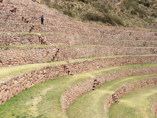 Einzigartige Treppenbauweise.