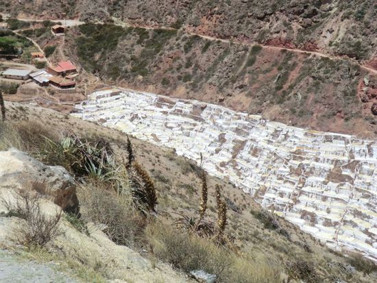 Satellitenaufnahme der Salzterassen (Apollo 13 lässt grüßen).