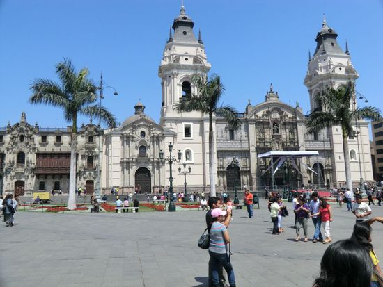 La Catedral de Lima
der heutige Tag wird der Stadterforschung gewidmet.
