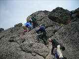 "monkeystyle"-wandern hoch zum Lava Tower