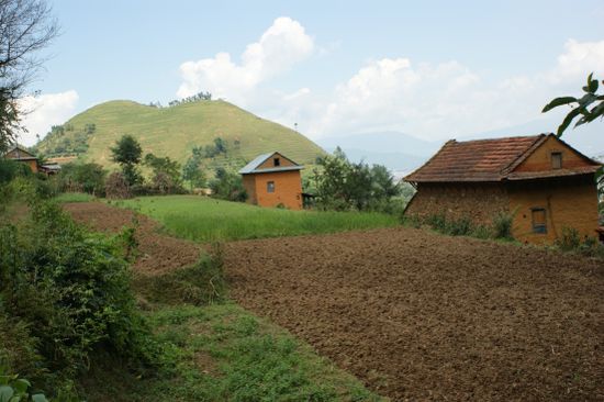 Typische Bauernhaeuser
