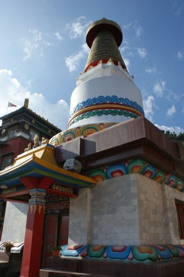Stupa in Pharping