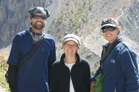 Matthew und Beth von San Francisco trafen wir nach Upper Pisang hier in Manang zum zweiten Mal. Wir verstanden uns auf Anhieb sehr gut und werden sie wieder treffen...