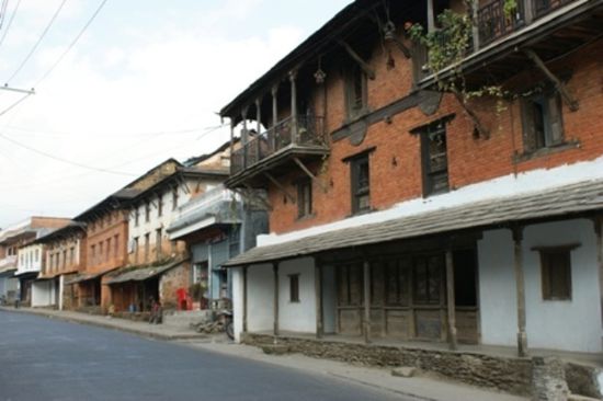 In der Altstadt von Pokhara