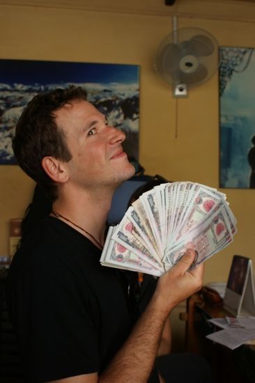 Ja, viel Geld kostet dieser Tibet-Trip.